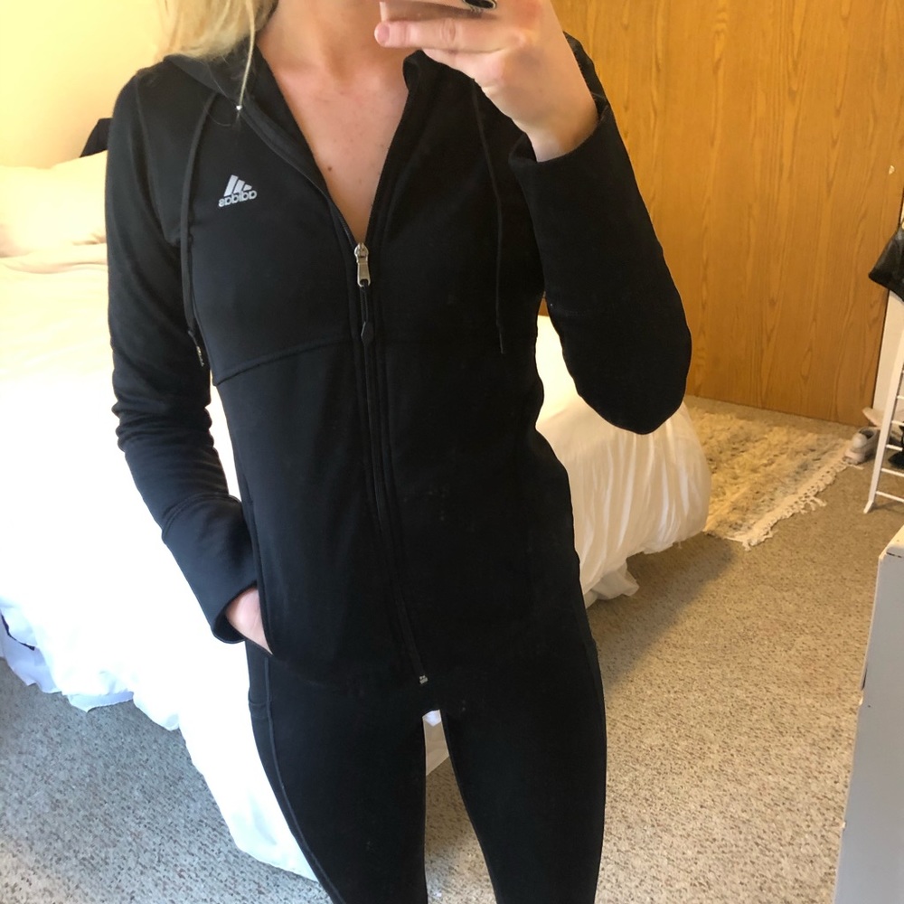 Adidas zip up jacket